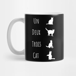 Un Deux Trois Cat Mug